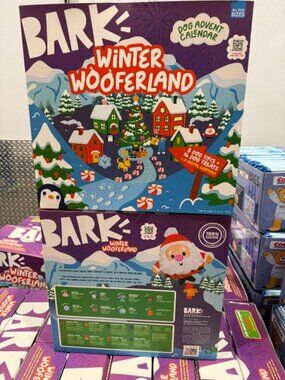 NEW BARK Winter Wooferland Toy and Treat Dog Advent Calendar